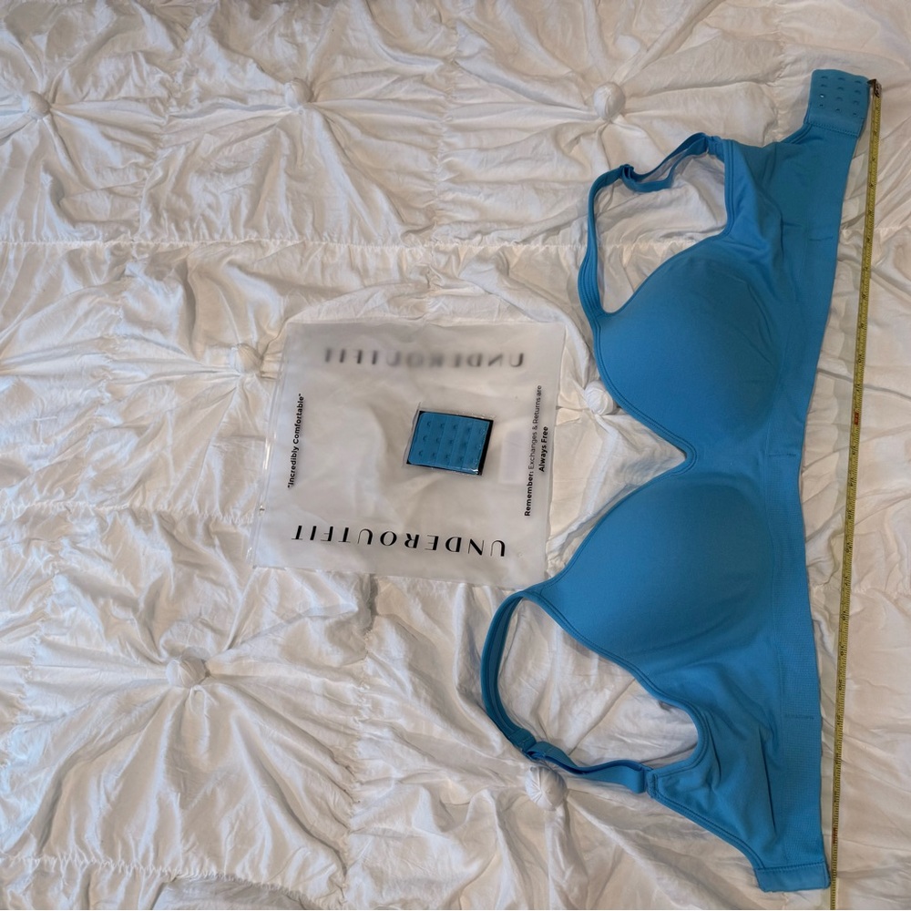 Smooth Light Blue T-Shirt Bra with Underwire Support